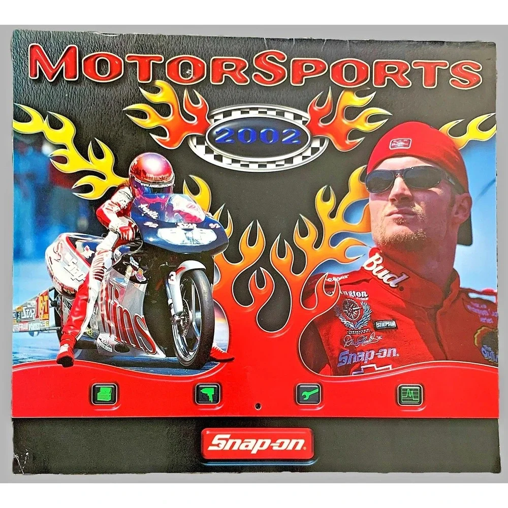 7 Snap-On Tools Collection Calendars 1988-90-92-96-97, 2001-02 Wheels & Girls VG